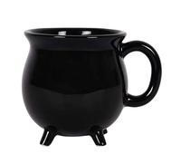 Taza de café de bruja genérica - Halloween Witch Cauldron Ceramic Beverage Tug | Gothic Drinkware DesCor Decor for Women Men Hot Ice Brinks Juice Tea Cappuccino Salon Kitchen Office Holiday