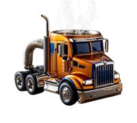 Taza de café de camión semi hecha a mano, taza de café creativa en forma de semirremolque, tazas de café en forma de camión, taza de café creativa para camioneros y amantes de los camiones