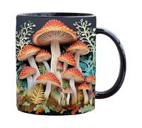 Taza de café de cerámica 3D, taza de té novedosa, vasos elegantes, tazas de oficina, decoración de cocina del hogar, regalo divertido para Navidad, fiesta de cumpleaños, celebración de vacaciones