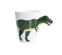 Taza de café de cerámica con animales 3D, tazas divertidas regalos para mujeres taza de café taza 3D personalizada taza capuchino mejor amigo