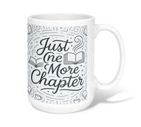 Taza de café de cerámica con diseño de libro, literaria moderna, sin remolino, color blanco, novedosa taza de té con asa, ideal para amistad, familia, colegas, personal, novios, profesores, 15 onzas