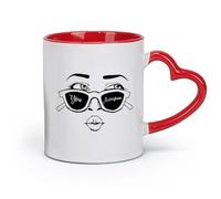 Taza de café de cerámica con frase inspiradora "Eres increíble" para salón de belleza (320 ml), regalo divertido para amantes del café, mejores amigos del trabajo, compañeros de trabajo y amigos.