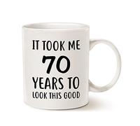 Taza De Café De Cerámica Cumpleaños Me Tomó 70 Años Lucir Así De Bien La Mejor Familia Del 70 Cumpleaños Divertido Taza Cerámica Elegancia Mug Coffee Para Leche Oficina Amiga