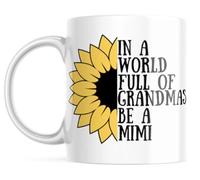 Taza De Café De Cerámica Dans Un Monde Plein De Grands-Mères, Soyez Une Mimi Personalizada Taza Resistente Taza De Porcelana Para Espresso Recuerdos Decorar