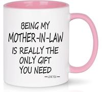 Taza de café de cerámica de 11 onzas con refranes para abuela, padre, mamá, papá, tío, de 11 onzas, divertida taza de café de cerámica B08