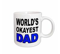 Taza De Café De Cerámica El Papá Más Bueno Del Mundo, Blue Con Asa Taza De Café Colorido Mug Para Recuerdos Espresso Oficina