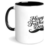 Taza De Café De Cerámica Fête Des Pères : Le Meilleur Papa Du Monde Colorido Taza Te Con Asa Mug Para Leche Recuerdos Espresso