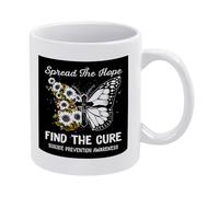 Taza De Café De Cerámica Foi Espoir Amour Papillon Sensibilisation À La Prévention Du Suicide Con Asa Taza Te Resistente Taza De Porcelana Para Familiare Recuerdos Decorar