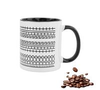 Taza de café de cerámica Fucks This Shit 350 ml, taza de mensaje oculto con asa aislada, divertida taza de té para bebidas calientes y frías