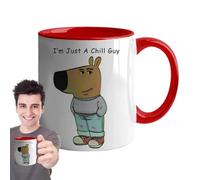 Taza de café de cerámica genérica | Dog Pattern Coffee Water Cup | Large Tea And Coffee Cup, Ceramic Tea Cofffee Cup For Water, Juice, Beer, Soup, Wine, Whiskey