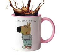 Taza de café de cerámica genérica | Dog Pattern Coffee Water Cup | Large Tea And Coffee Cup, Ceramic Tea Cofffee Cup For Water, Juice, Beer, Soup, Wine, Whiskey