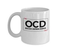 Taza De Café De Cerámica Idea De Cupón Para Trastorno Obsesivo Con Asa Taza Café Divertido Taza De Porcelana Para Recuerdos Té Leche
