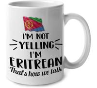 Taza De Café De Cerámica Je Ne Crie Pas, Je Suis Érythréen, Érythrée Colorido Taza Cerámica Elegancia Mug Coffee Para Decorar Té Familiare