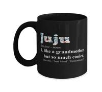 Taza De Café De Cerámica Juju Como La Abuela Pero Mucho Abuela Mimi Nana Con Asa Taza Elegancia Mug Coffee Para Familiare Espresso Oficina