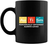 Taza De Café De Cerámica Latte Punpremium Para La Concientización Sobre El Autismo Y La Discapacidad De Haiconte Colorido Taza De Cerámica Resistente Taza De Porcelana Para Oficina Amiga