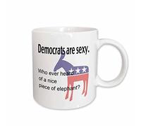 Taza De Café De Cerámica Los Demócratas Son Sexys Elegancia Taza De Cerámica Resistente Mug Para Leche Espresso Recuerdos