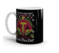 Taza De Café De Cerámica No Soy Un Pervertido, Solo Quiero Un Muñeco Turbo Man. Con Asa Taza De Cerámica Divertido Mug Para Espresso Amiga Decorar