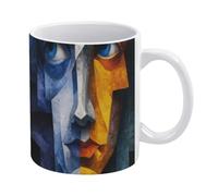 Taza de café de cerámica, resistente, de 325 ml, con diseño impreso de The Blue Oracle. Ideal como regalo para hombres, mujeres, mamás, papás, aniversarios y bodas. Ideal para el hogar o la oficina.