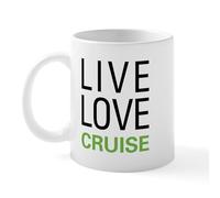 Taza De Café De Cerámica Vacaciones Divertidas Para Los Amantes De Los Cruceros Live Love Vintage Taza Cerámica Resistente Mug Para Oficina Familiare Espresso