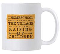 Taza De Café De Cerámica Yo Educo En Casa Porque He Visto El Pueblo Resistente Taza Desayuno Divertido Mug Coffee Para Recuerdos Amiga Familiare