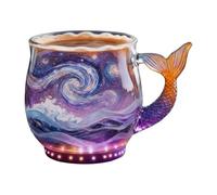 Taza de café de - Elegante relieve de mar, diseño inspirado en el mar, taza de café de 3D para el hogar, camping, dormitorio, hotel, apartamento, cafetería, chocolate, té, leche