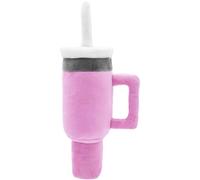 Taza de café de Felpa para Perro - Juguete Interactivo Duradero | Juguete Suave para dentición de Cachorros con chirrido Integrado, Cepillo de Dientes para mordedura de Mascotas para higiene