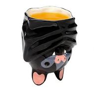 Taza De Café De La Mañana,Para Bebidas Calientes y Frías de 300 ml,Taza Con Murciélago En Posición De Pino | Para Hogar Oficina Apartamento Colegio Residencia Despensa Estudio Sala De Estar Comedor Fi