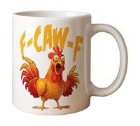 Taza de café de pollo, taza de cerámica de gallo, 12 oz, de cacao caliente, vajilla de granja, acento rústico de cocina, para el hogar, oficina, apartamento, granja, mujeres, hombres, amantes de