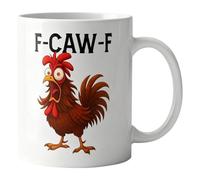 Taza de café de pollo, taza de cerámica de gallo, 12 oz, de cacao caliente, vajilla de granja, acento rústico de cocina, para el hogar, oficina, apartamento, granja, mujeres, hombres, amantes de
