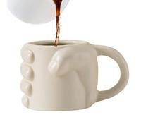 Taza De Café De Puño De Novedad - Taza De Té De Leche De Cerámica 3D | Tañas De Café Frescas Para Hombres | FIST NOVITY COAD TAPS TEA CUP | Decoraciones Para El Hogar Bebidas Cerámicas Reutilizables P