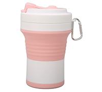 Taza de café de silicona 550ml Taza de café deportiva plegable resistente al calor
