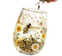 Taza De Café De Vidrio - Cristalería Transparente De Y Pájaro 415 ml | Vaso Decorativo Para Beber | Para Mujeres, Madre, Esposa, Novia, Hogar Oficina, Cocina, Chocolate Caliente