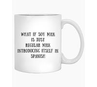 Taza De Café Design Espagnol Pour Le Lait De Soja Divertido Taza Desayuno Minimalista Taza De Porcelana Para Té Leche Recuerdos