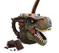 Taza De Café Dinosaurio, Tema Dinosaurio Taza Aislante Decorativa, Vajilla Bebidas Todas Estaciones, Objeto Coleccionable para Chocolate Agua Té Cerveza Fría Caliente Hotel Camping Hogar Residencia