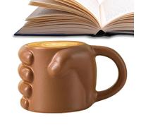 Taza De Café Divertida,Taza De Café De Puño Graciosa Tazas Originales - Artículos De Decoración Para El Hogar Vajilla Reutilizable De Cerámica Para Agua Té Zumo Leche Camping