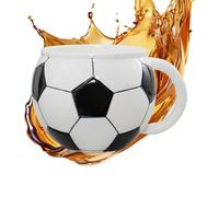 Taza de Café | Divertida Taza de Cerámica para Fútbol - 880ml para Té, Café, Leche, Cappuccino, Latte, , Refresco, Cerveza, Agua - para Té, Leche, Chocolate, Refresco, Cerveza, Hogar, Oficina, Re