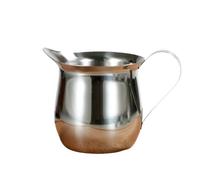 Taza de café expreso de acero inoxidable, Espumador de leche, taza de café, crema de capuchino, taza de espuma de leche, jarra termo Latte Art, 2 uds. Para café(240ML)
