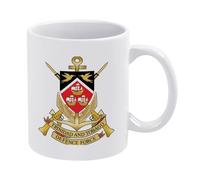 Taza De Café Force De Défense De Trinité-Et-Tobago Personalizada Taza Resistente Tazas De Desayuno Para Leche Recuerdos Oficina