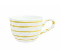 Taza De Café Gmundner Cerámica Amarillo Llamado Lisa 0,19 L / H: 6,6 cm