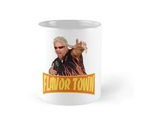 Taza De Café Guy Fieri Flavortown Con Asa Taza Cerámica Divertido Tazas De Desayuno Para Leche Recuerdos Familiare