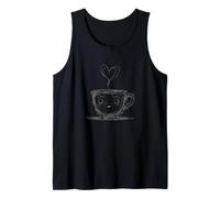 Taza de Café Ilustrada Camiseta sin Mangas