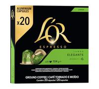 Taza de café | L'OR | Lungo Elegante Coffee Cups Advantage Pack 20 Piezas | Peso Total 104 grams