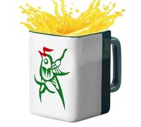 Taza De Café Mahjong - Diseño De Taza De Cerámica De 400 Ml, Vasos Temáticos Novedosos, Construcción Duradera | Divertido Contenedor De Bebidas, Regalo Para Hombres, Mujeres, Amigos, Familia, Oficina,
