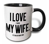 Taza De Café Me Encanta Cuando Mi Esposa Me Deja Comprar Más Juguetes Divertido Taza De Café De Cerámica Personalizada Mug Para Amiga Té Decorar