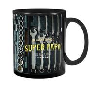 Taza de café mecánica - Juego de caja de herramientas mecánica creativa 3D | Taza de café | Divertida taza de cerámica negra para café, taza de té y café de gran capacidad para whisky, cerveza,