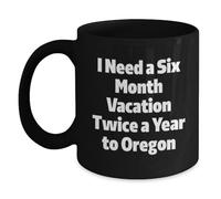 Taza De Café Necesito Unas Vacaciones De Seis Meses Dos Veces Mugs 330Ml | Taza de té Cerámica Grande Taza de Capuchino para Home Bistrot Amigos