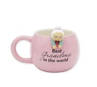 Taza de café para abuela, taza XXL, aprox. 450 ml, bonita taza de café