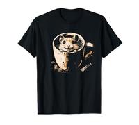Taza de café para hámster - Divertida y Linda Amante del hám Camiseta