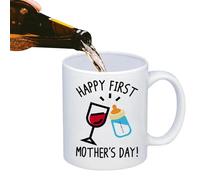 Taza De Café Para Mamá - Taza De Cerámica Divertida Ďe 350 Ml | Ţaza Novedosa Para Mamá, Regalo Đe Hijo E Hija | Ṕara Cumpleaños, Día D́e La Madre, Mujeres, Ḿom, Apto P̀ara Lavavajillas, Diseño D̄e Ci
