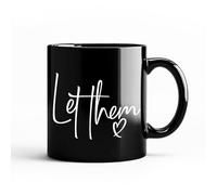 Taza De Café Permítales Que Les Inspiren En Materia De Salud Mental. Taza | 330Ml Tazas Divertida Cerámica Mug Para Cacao Leche Té Taza De Café